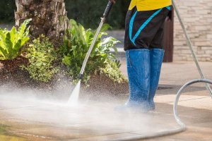 Pressure Washing Service Patio